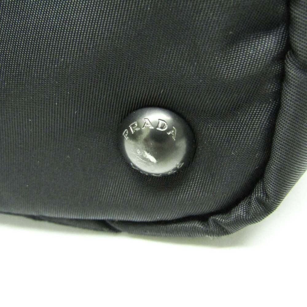 PRADA Black Leather Shoulder Bag - Picture 5 of 13